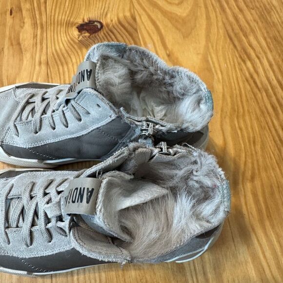 ANDIA FORA Leather Skater Sneakers Made in Italy EUR 38 US 7 - Picture 14 of 14